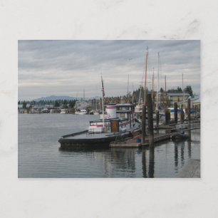 Postal La Conner Barge