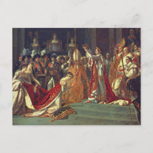 Postal La consagración del emperador Napoleón 1