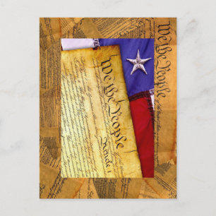 Postal La Constitución Estadounidense Nosotros, El Pueblo