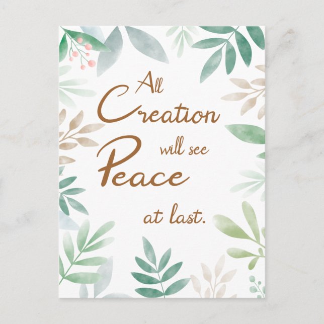 Postal La Convención JW de 2022 canta por fin la paz (Anverso)