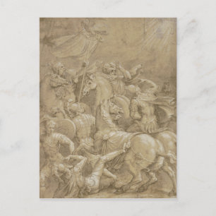 Postal La Conversión de San Pablo Arte