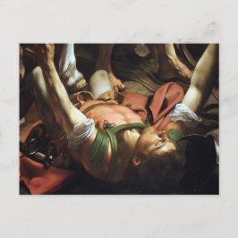 Postal La conversión de Saul