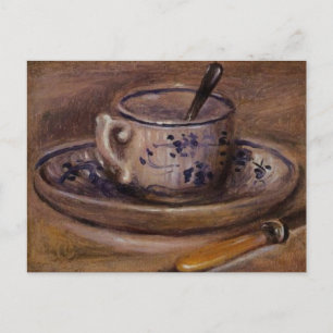 Postal La copa de Renoir y el solitario Saucer