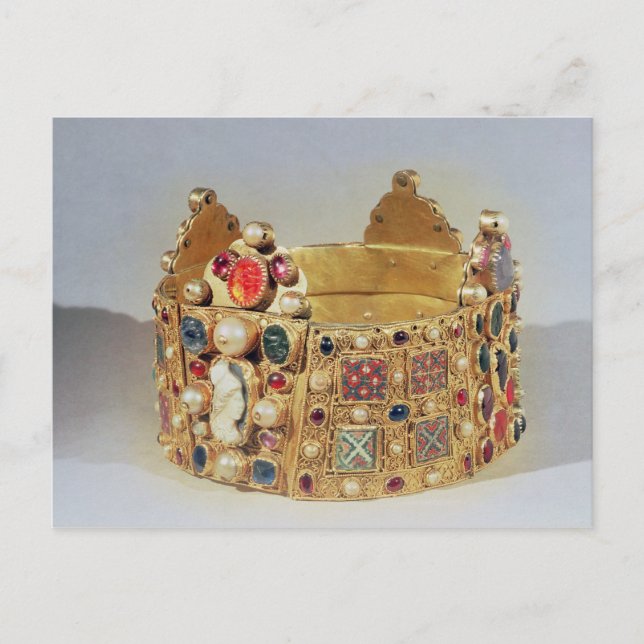 Postal La Corona de Hildesheim (Anverso)