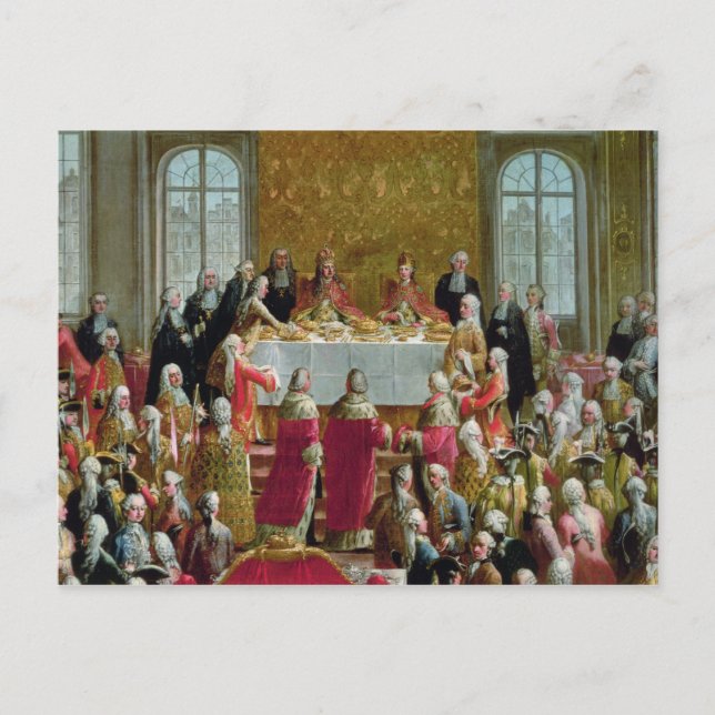 Postal La coronación (Anverso)