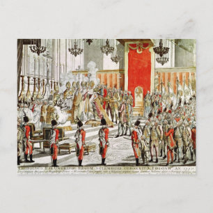 Postal La coronación de Leopold II en Bratislava
