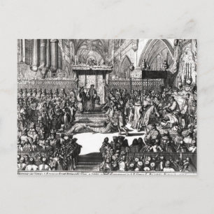 Postal La coronación del Rey Jorge I