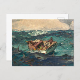 Postal La corriente del Golfo | Winslow Homer |