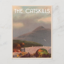Postal La cosecha de las montañas Catskill