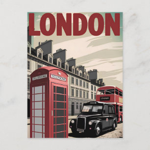 Postal La cosecha de Londres