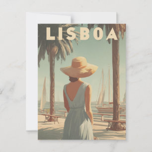Postal La cosecha de los años 50 de Lisboa