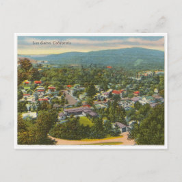 Postal La cosecha de Los Gatos en California de los años