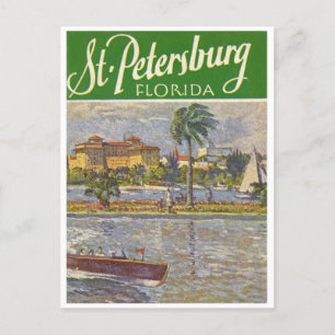 Postal La cosecha de St. Petersburg Florida de 1926