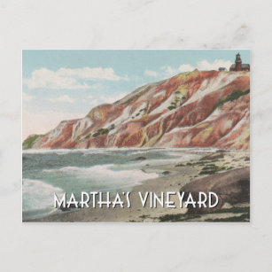 Postal La cosecha de viñas de Martha
