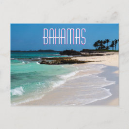 Postal La costa de Bahamas