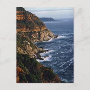 Postal La costa de Sudáfrica