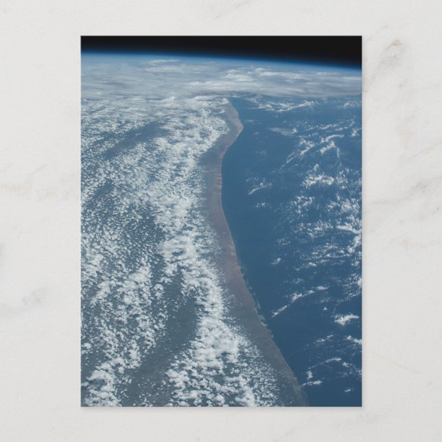 Postal La Costa Del Océano Índico De Kenia Y Somalia. (Anverso)