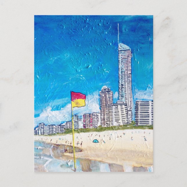 Postal La Costa Dorada (Anverso)