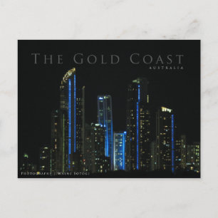 Postal La Costa Dorada Serie escénica de Australia