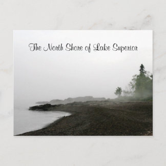 Postal La costa norte del lago Superior Postcard