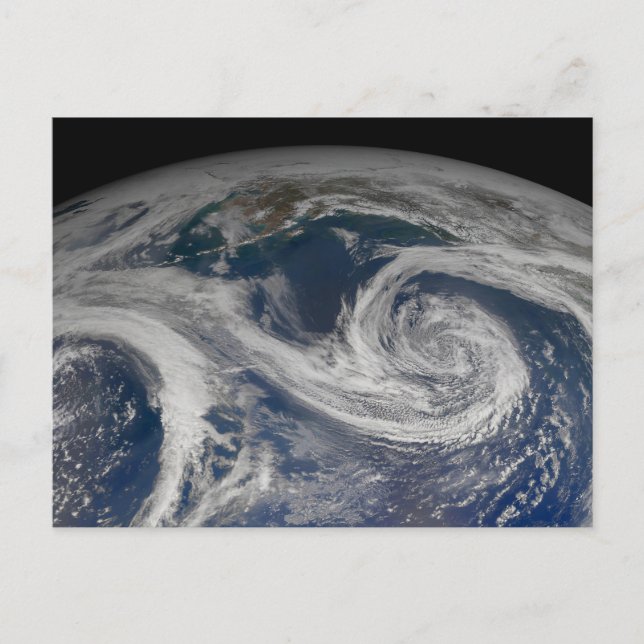 Postal La Costa Sur De Alaska Y El Golfo De Alaska. (Anverso)