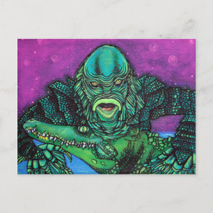 Postal La criatura vive