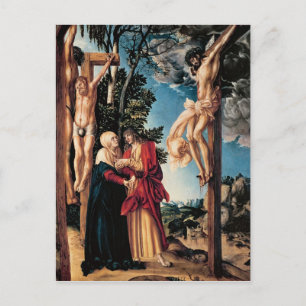 Postal La crucifixión, 1503