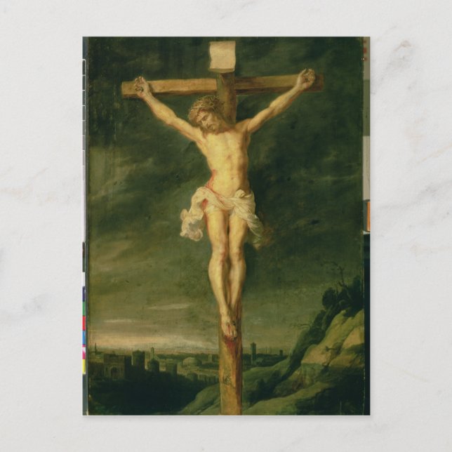 Postal La Crucifixión 2 (Anverso)