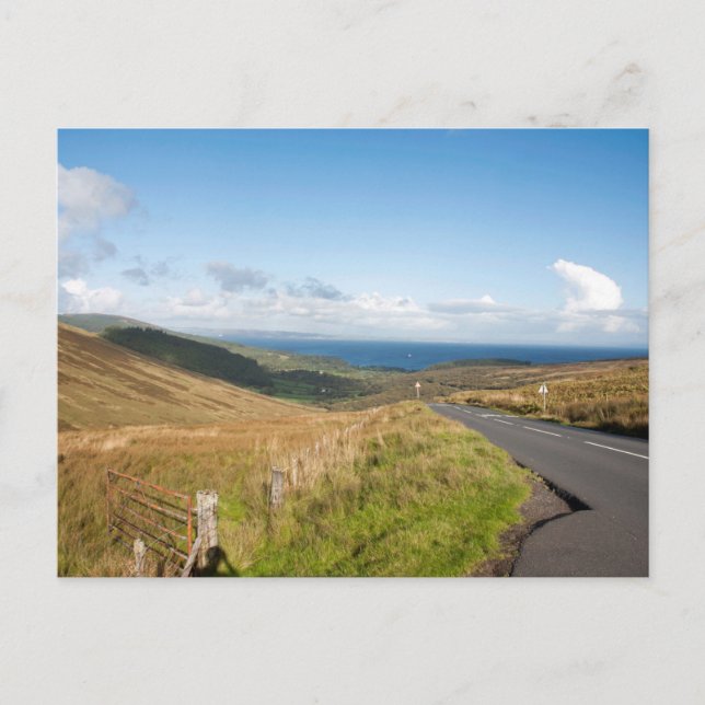 Postal La cuerda en la isla de Arran (Anverso)