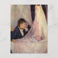 La cuna de Berthe Morisot Postcard
