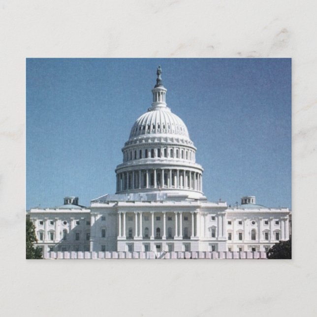 Postal La cúpula del Capitolio (Anverso)