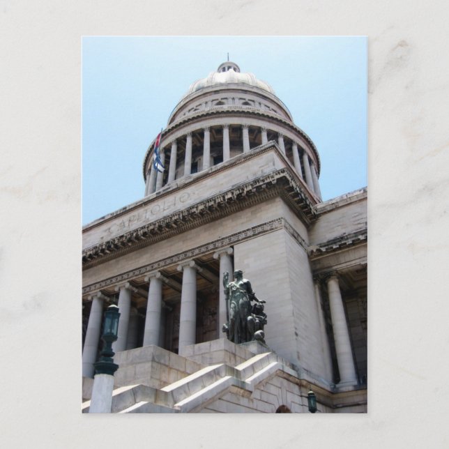 Postal la cúpula del capitolio (Anverso)