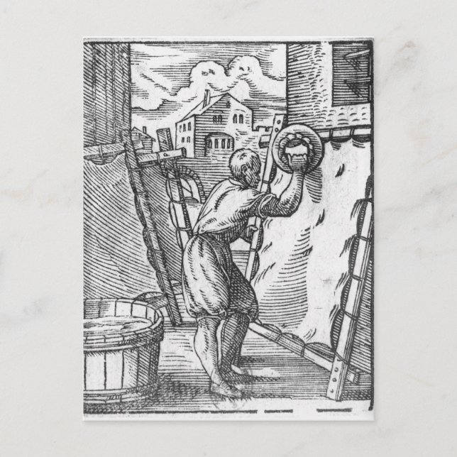 Postal La curtiduría (Anverso)