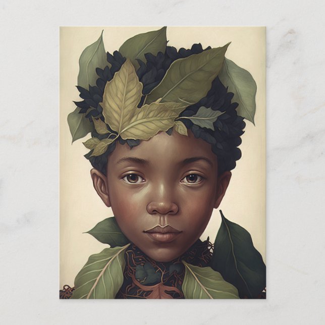 Postal La Cuta Selva Elf Vintage (Anverso)