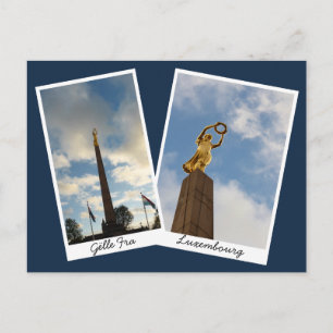 Postal La dama de oro de Luxemburgo