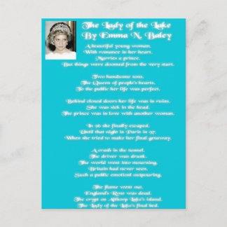 Postal La Dama del Lago