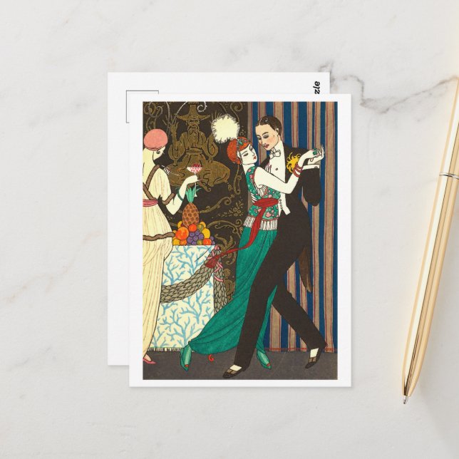 Postal La Danse (1914) (Anverso/Reverso In Situ)