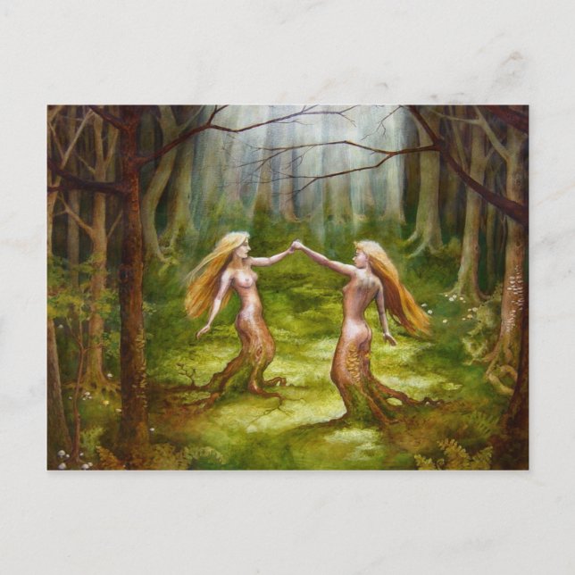 Postal La danza (Anverso)