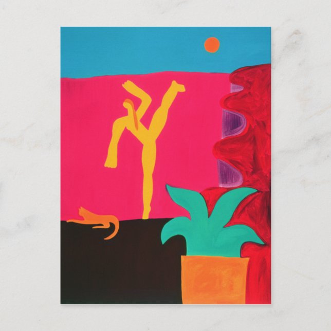 Postal La danza de la esperanza 1996 (Anverso)