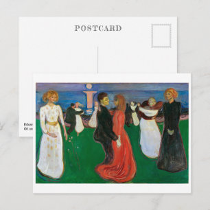 Postal La danza de la vida Edvard Munch