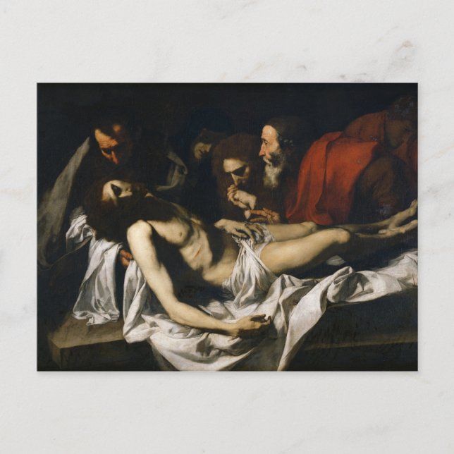 Postal La Deposición 2 (Anverso)