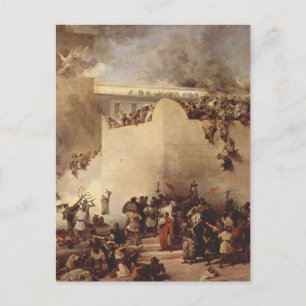 Postal La Destrucción Del Templo De Jerusalén