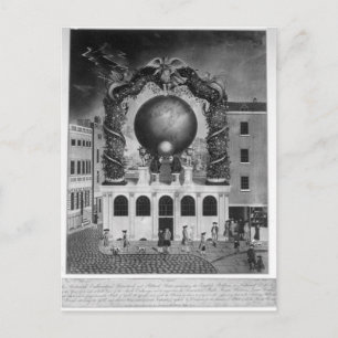 Postal La deuda náutica de 1782