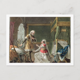 Postal La devoción heroica de la guerita de la Provenza (