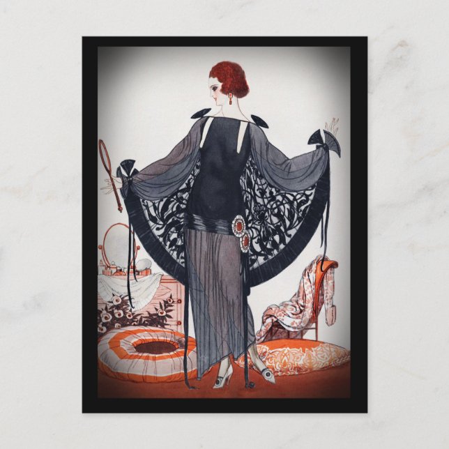 Postal La diva de la moda tiene 20 años (Anverso)