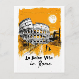 Postal La Dolce Vita - Poster Art