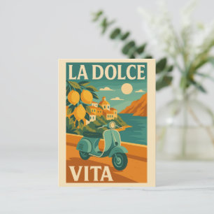 Postal La Dolce Vita - Viaje retro por la costa italiana