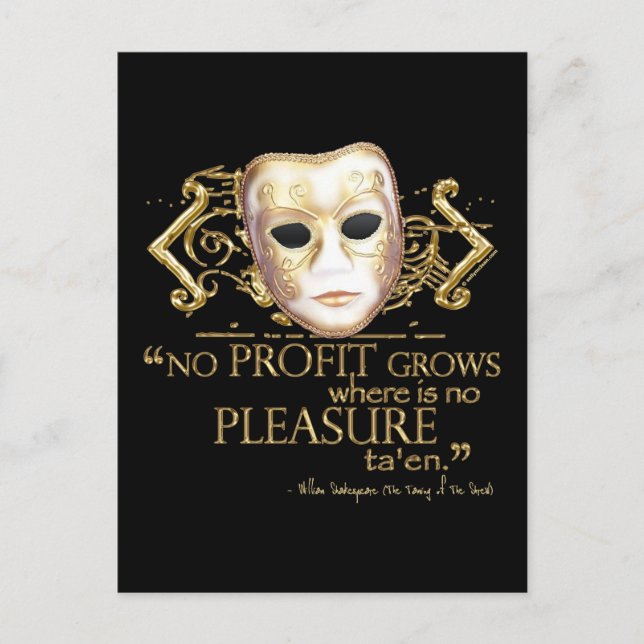 Postal La doma de la cotización de la codicia (versión do (Anverso)