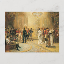 Postal La duquesa de la pelota de Richmond en 1815