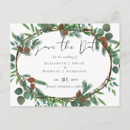 Postal La ecología de los bosques rústicos presupuestales